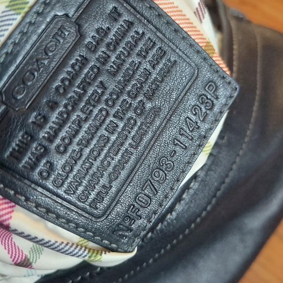 Beautiful Vintage Coach Hobo Bag Handbag Purse Leather - Picture 5 of 6